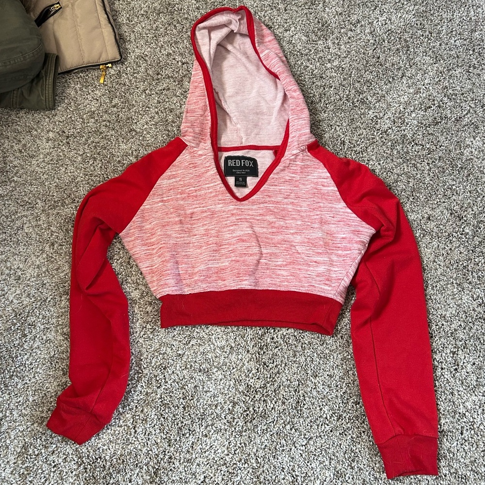 Cropped hoodie